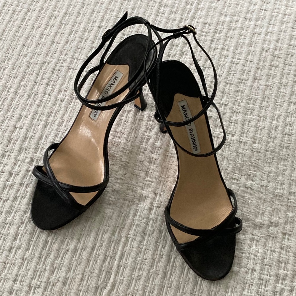 Manolo Blahnik Strappy Heal